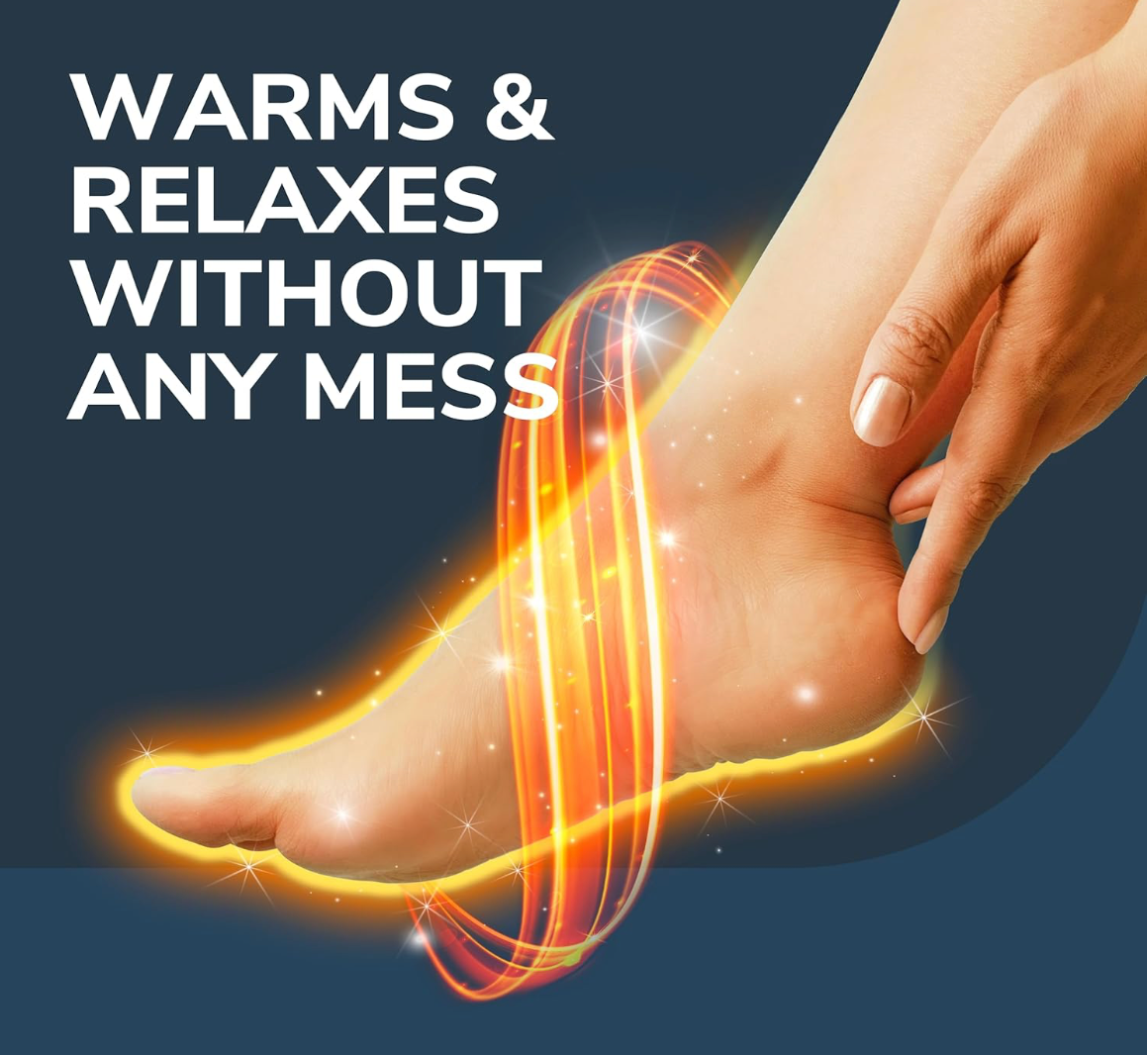 Dr. Scholl's Tired, Achy Feet Soothing & Reviving Foot Mask, 1 Pair, Warming Booties