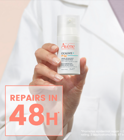 Avene Cicalfate Multi-Protective Skin Repair Cream Sun Protect SPF50+